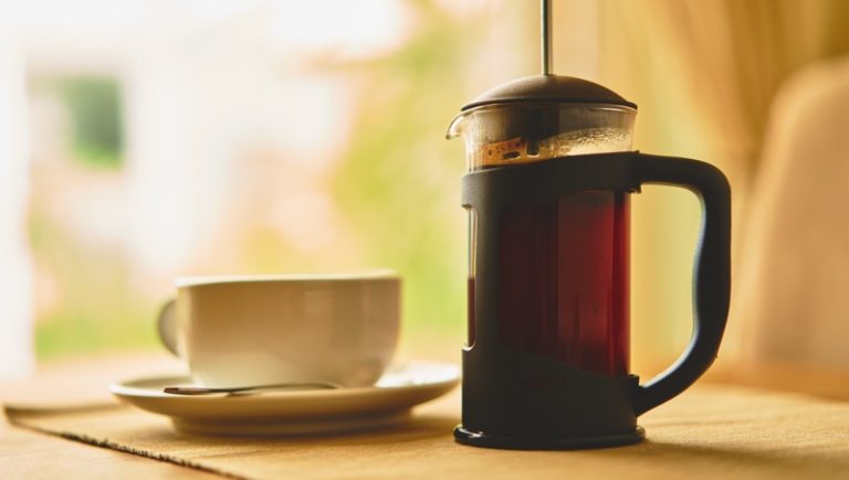 Using a Cafetiere