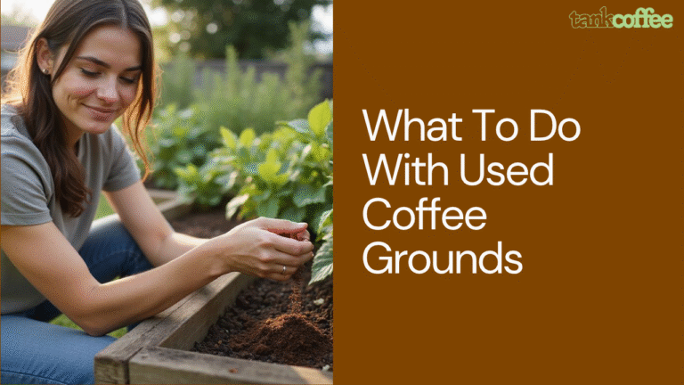 What To Do With Used Coffee Grounds